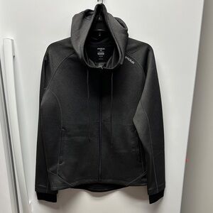 Tesla Charcoal Hooded Performance Jacket